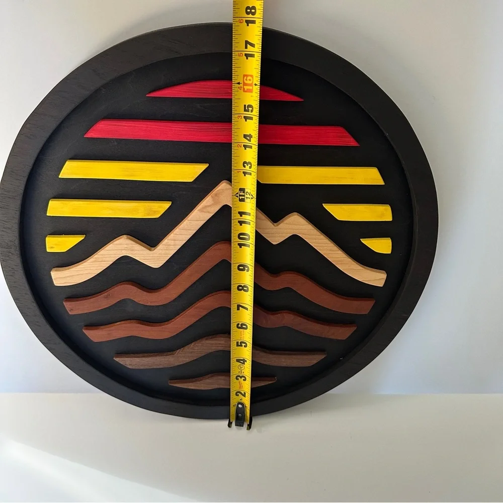 NEW Wood Mountain Wall Sign